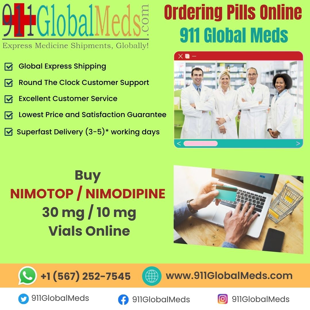 Ordering Pills Online – 911 Global Meds – Buy NIMOTOP