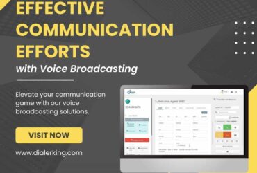 EFFECTIVE COMMUNICATION EFFORTS with Voice Broadcasting