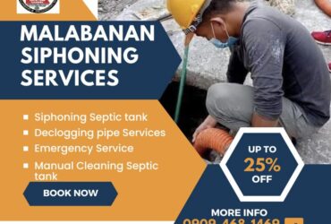 Malabanan Siphoning Pozo negro and plumbing services