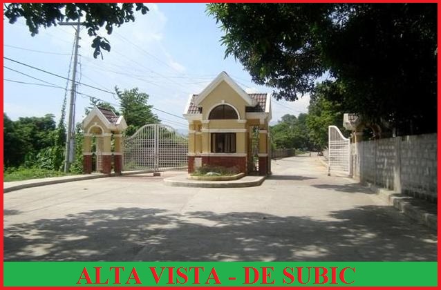 321sqm lot for sale in alta vista royale subic zambales