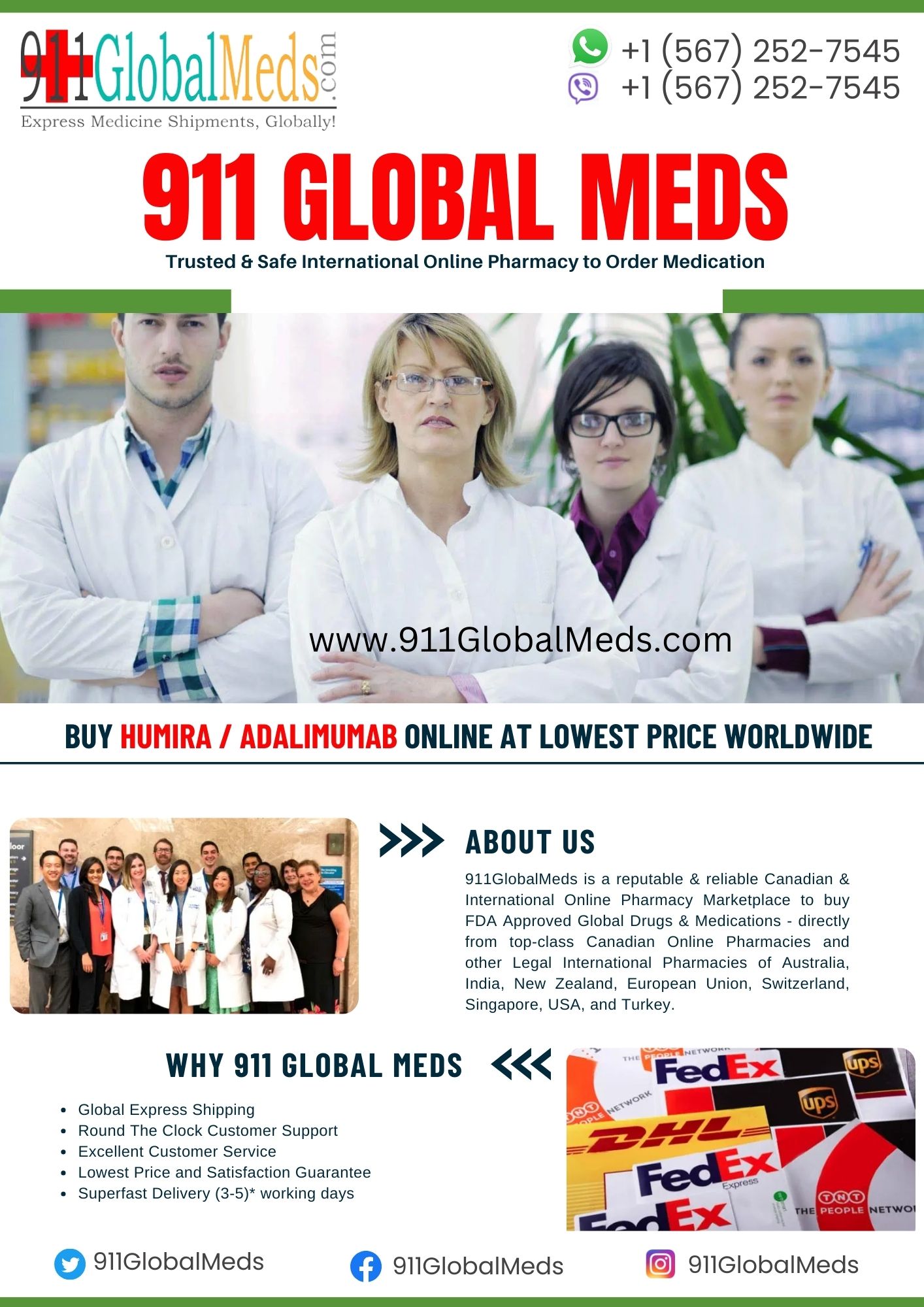 Buy HUMIRA / Adalimumab Online With Discount