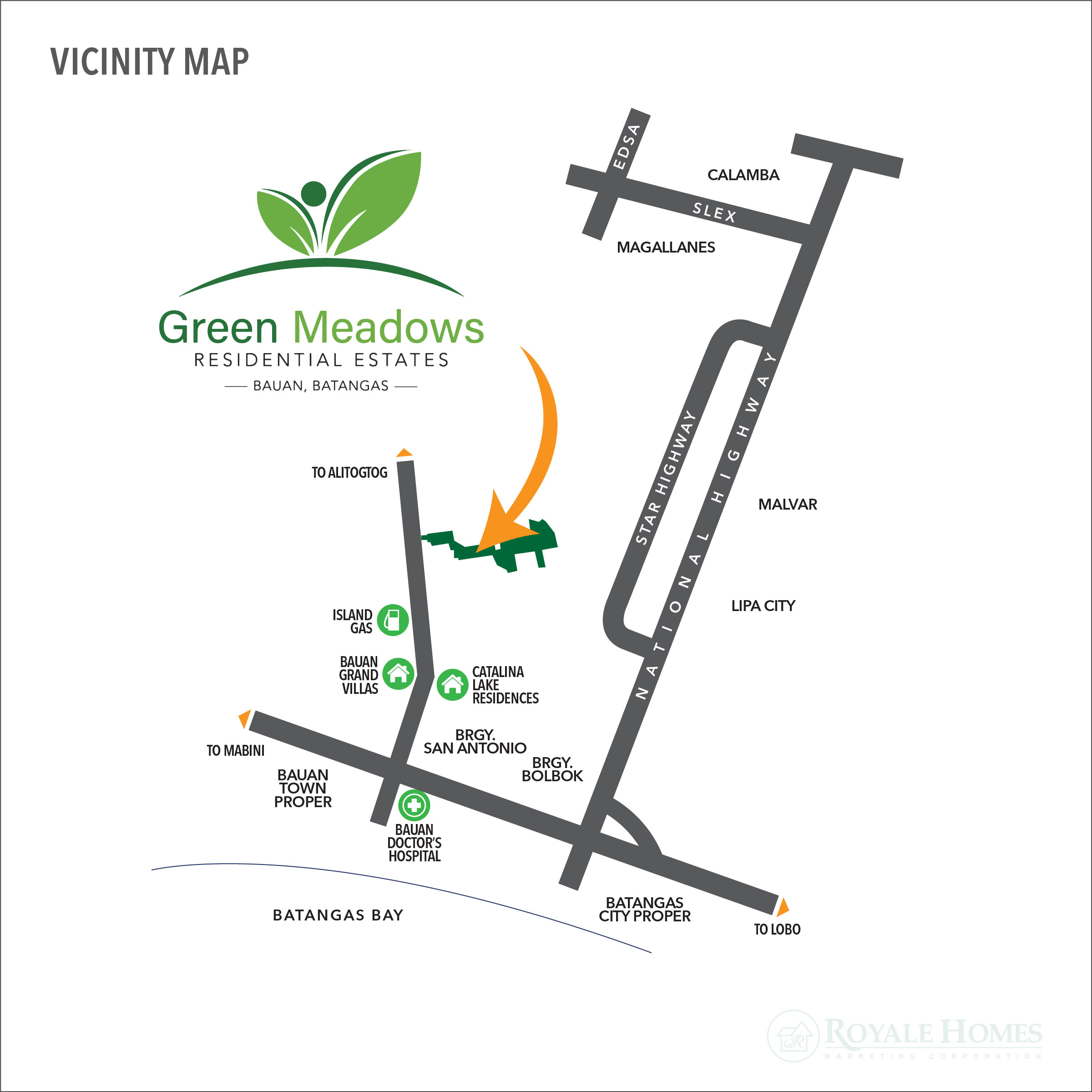 150SQM LOT FOR SALE IN GREENMEADOWS BAUAN BATANGAS