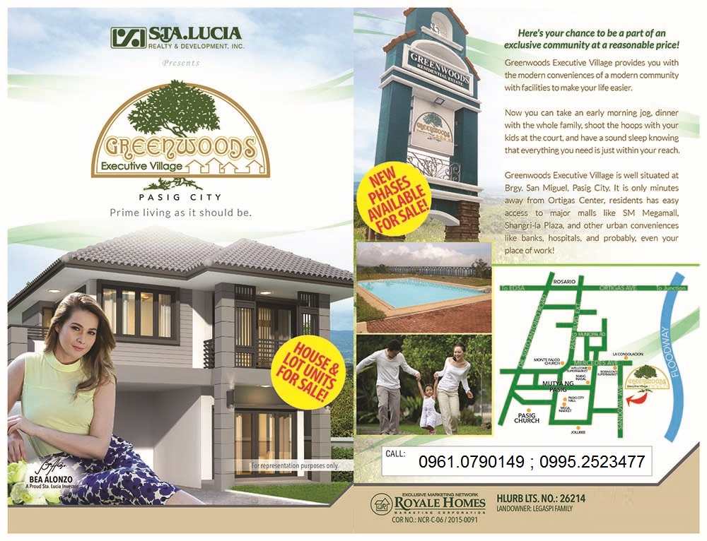 158sqm corner lot for sale in greenwoods executive village pasig city