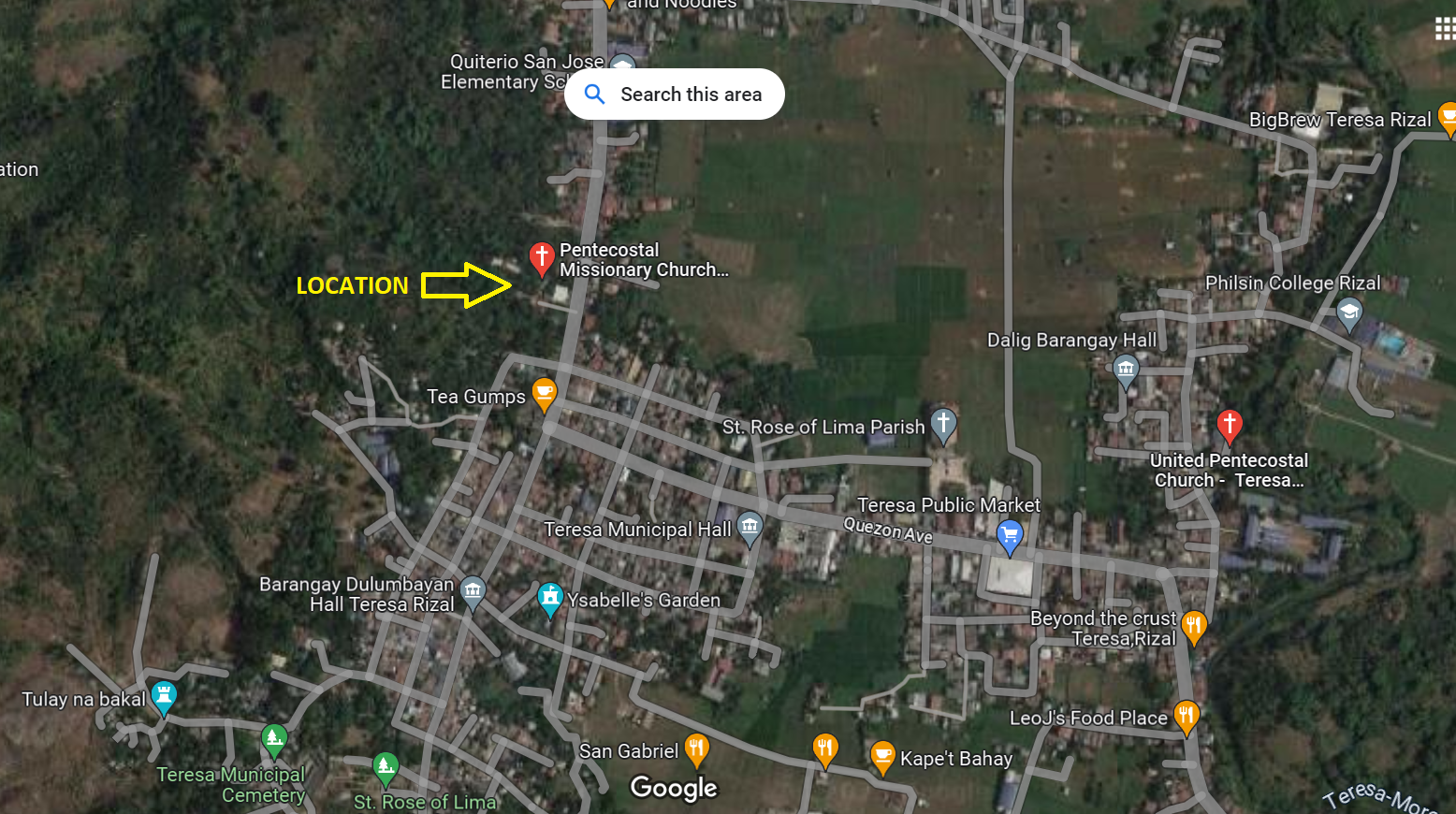 LOT FOR SALE IN MAY-IBA TERESA RIZAL
