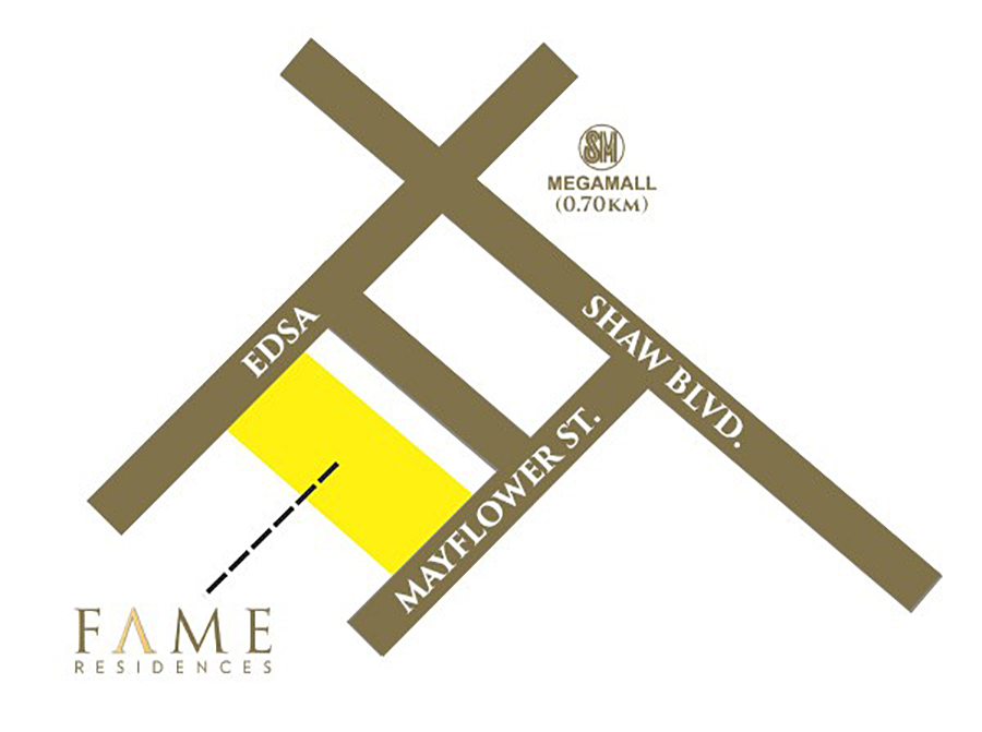 1 bedroom unit for Sale at Fame Residences in Mandaluyong City
