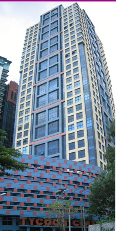 Pasig Ortigas Center Office Unit for sale near Shang Mall in Tycoon Center