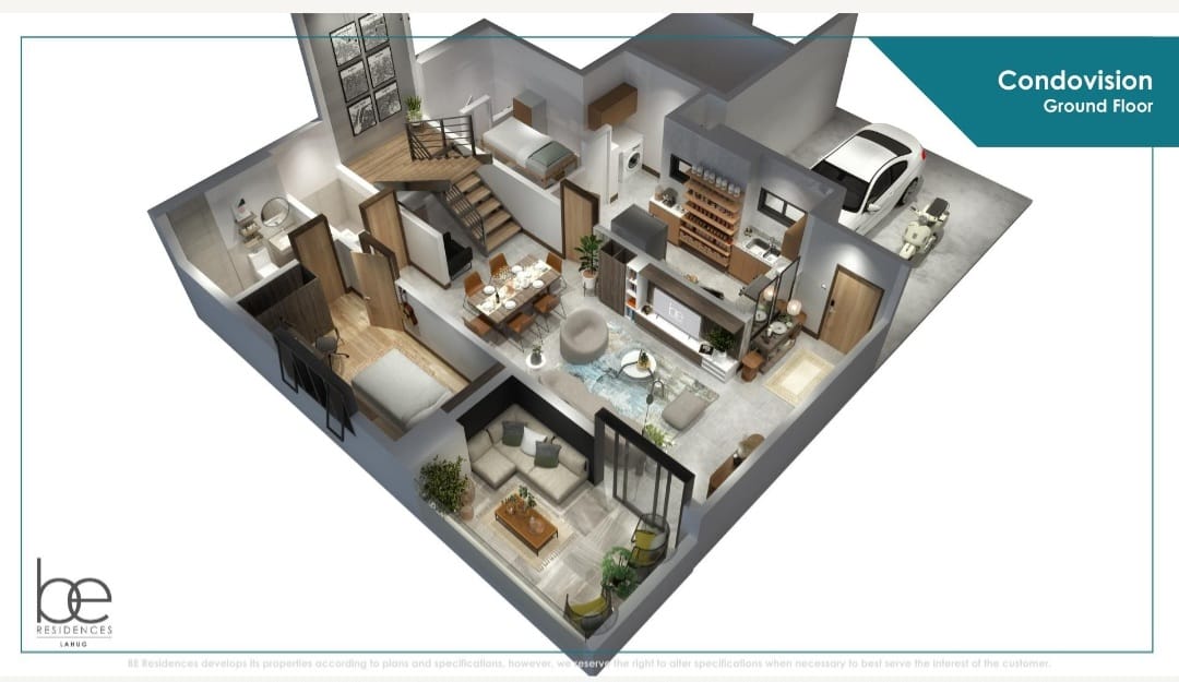 Be Residences Lahug (4-Bedroom Unit Condovision ) Lahug, Cebu City