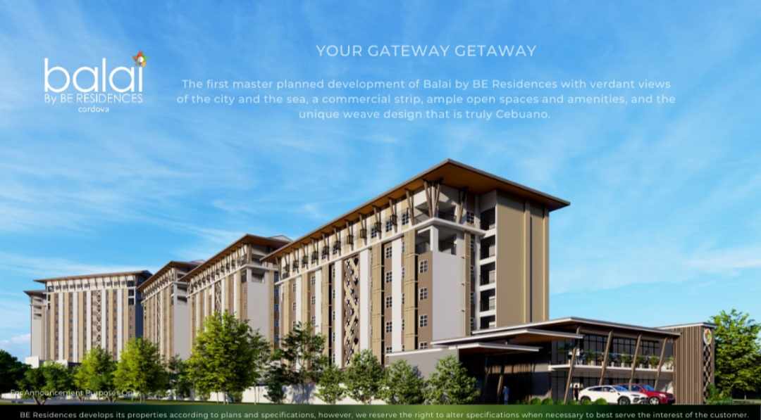 Balai by Be Residences (1-BEDROOM UNIT) PRE-SELLING