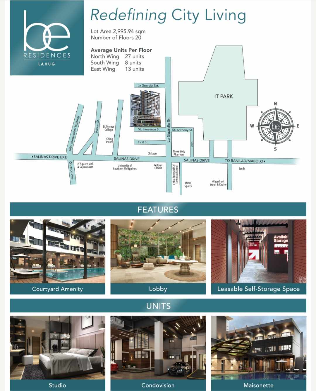 Be Residences Lahug (4-Bedroom Unit Condovision ) Lahug, Cebu City