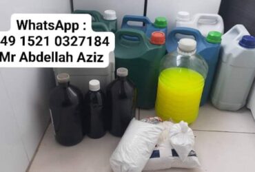 Black   cleaning chemical