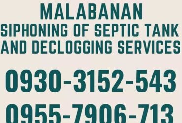 Malabanan  Siphoning  Pozo Negro Services  Iloilo City 09063069663