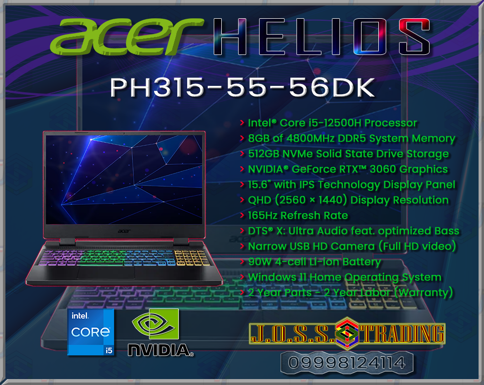 ACER PREDATOR HELIOS 300 GAMING NOTEBOOK-LAPTOP