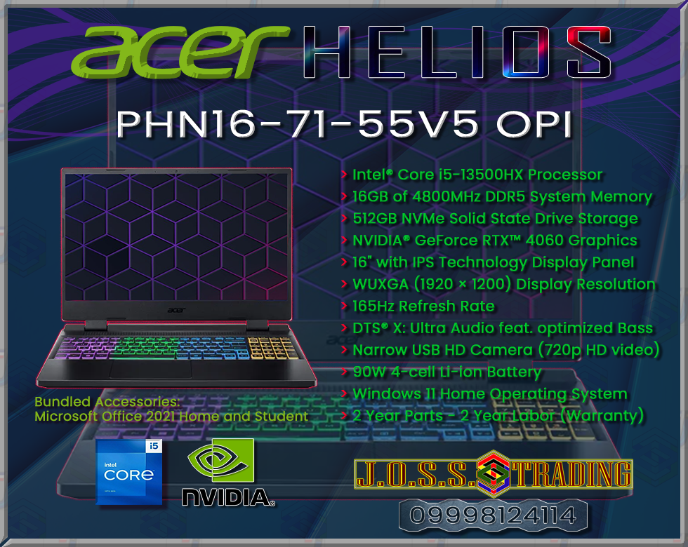 ACER PREDATOR HELIOS 300 GAMING NOTEBOOK-LAPTOP