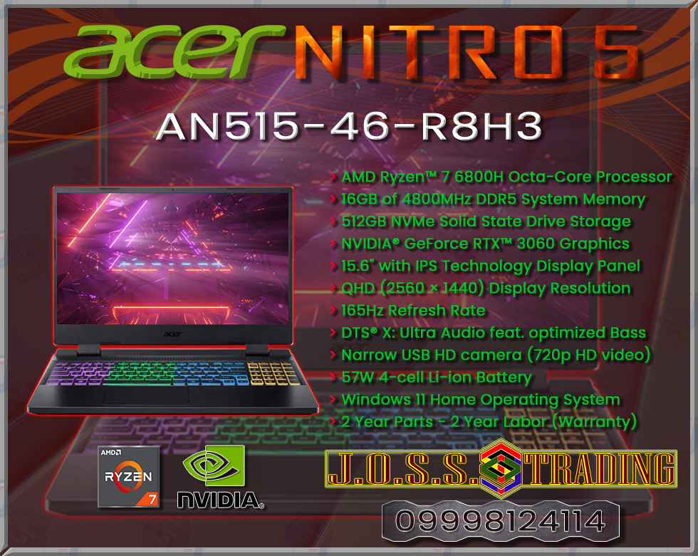 ACER PREDATOR NITRO GAMING NOTEBOOK-LAPTOP