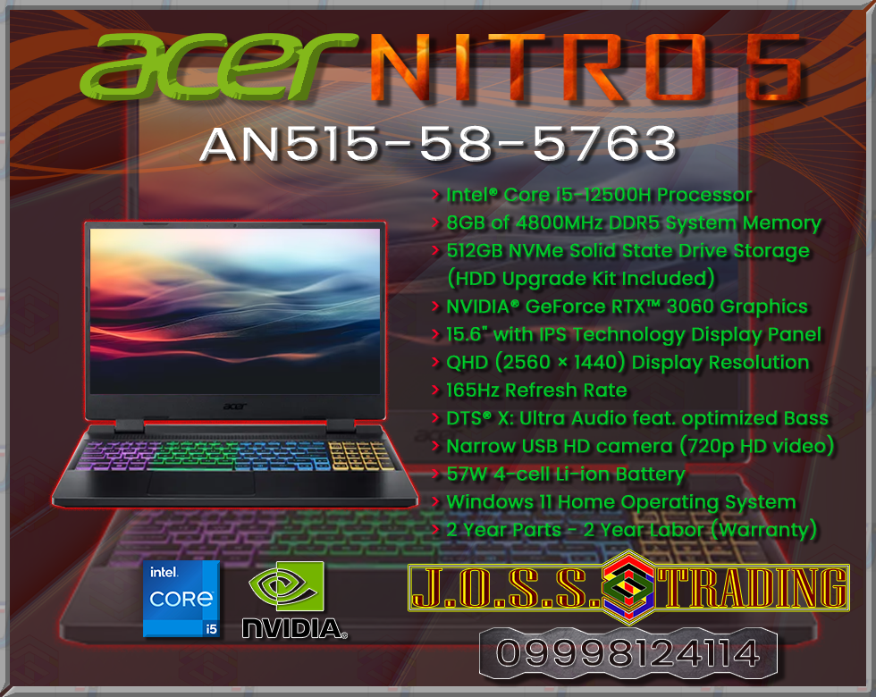 ACER PREDATOR NITRO GAMING NOTEBOOK-LAPTOP