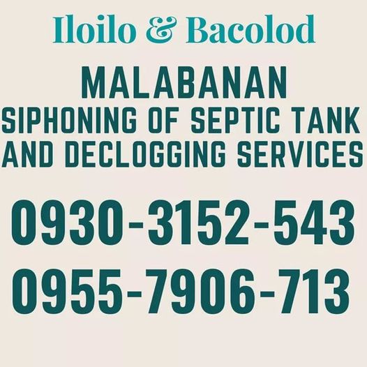 Iloilo City Malabanan Siphoning Pozo Negro Services 09303152543/09063069663