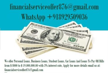 URGENT LOAN OFFER WORLDWIDE APPLY NOW