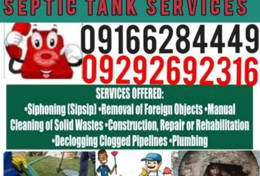 Malabanan Sipsip Pozo Negro Services  Pateros   09166284449