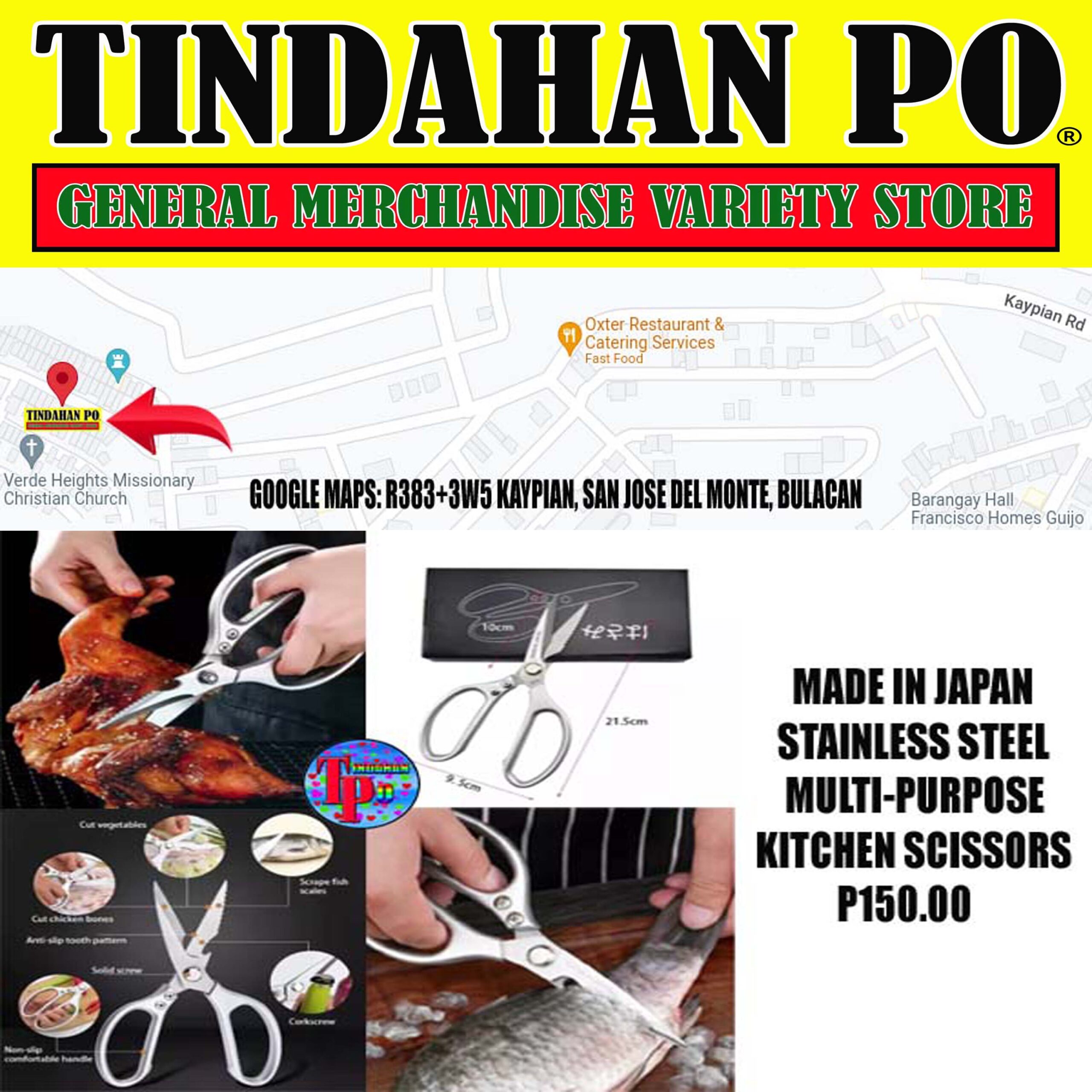 SCISSORS MULTI-PURPOSE  MADE IN JAPAN