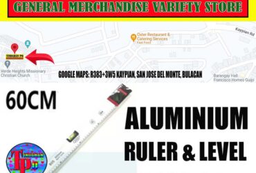 RULER WITH LEVELS