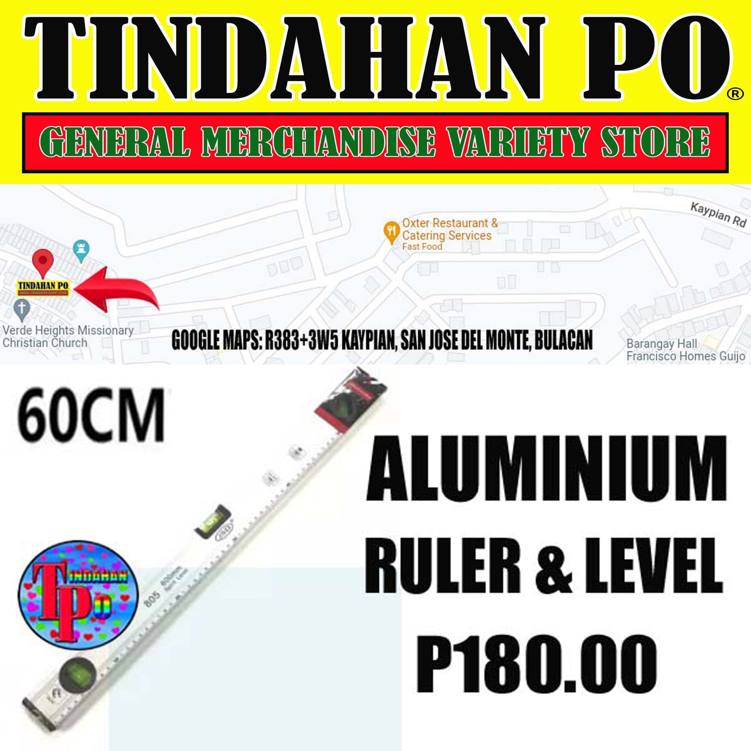 RULER WITH LEVELS