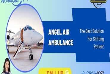 Book Trouble-Free Angel Air Ambulance Service in Varanasi with Medical Tool