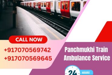 Hire Panchmukhi Train Ambulance Services in Patna for Quick Patient Transfer