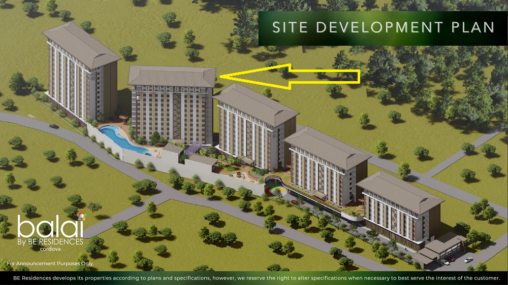 1BR BALAI CORDOVA AFFORDABLE CONDO NEAREST CCLEX