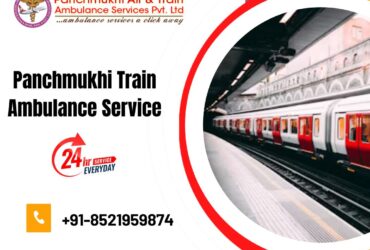 Select Panchmukhi Train Ambulance Services in Ranchi for Advanced Ventilator Setup