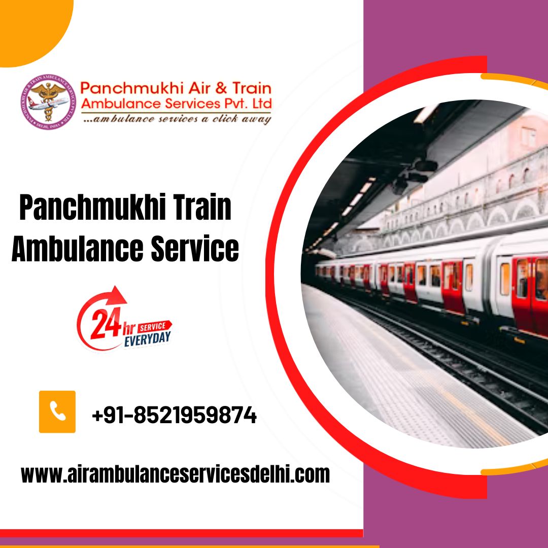 Select Panchmukhi Train Ambulance Services in Ranchi for Advanced Ventilator Setup