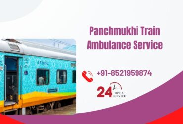 Avail Top-class Panchmukhi Train Ambulance Services in Ranchi with Advanced ICU Facilities