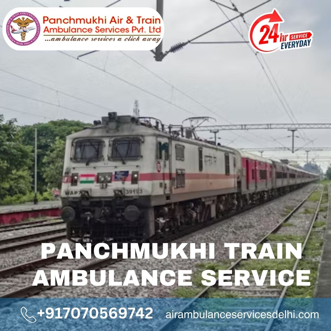 Hire Panchmukhi Train Ambulance in Ranchi with Top-class Medical Team