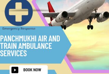 Take World-Class Panchmukhi Air Ambulance Services in Dibrugarh with Medical Tools