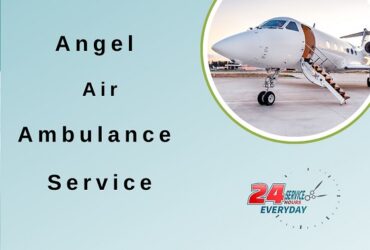 Take Splendid Angel Air Ambulance Service in Dibrugarh with Ventilator Setup