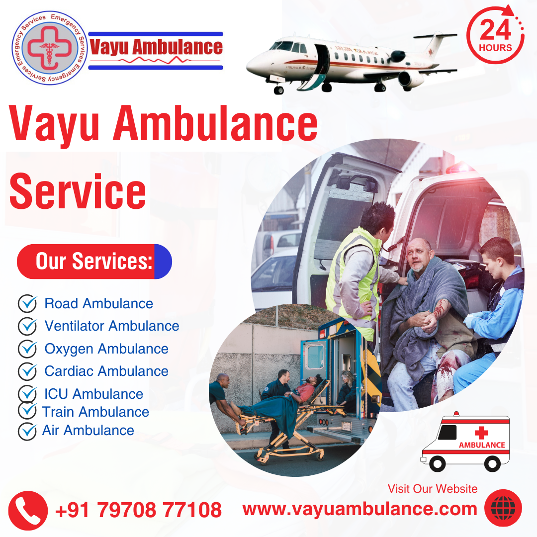 24×7 Emergency Road Ambulance Services in Patna | Vayu Ambulance in Patna