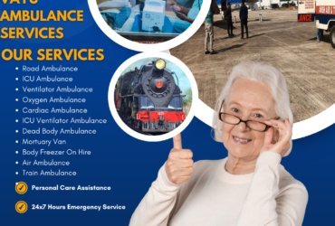 On-Call Patients Transportation Facilities – Vayu Road Ambulance Services in Patna