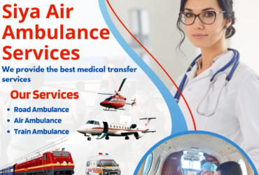 Siya Air Ambulance Service in Patna – Responsible Medical Team