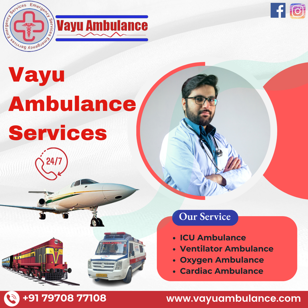 Choose Vayu Road Ambulance Services in Guwahati for Reliable Emergency Transport