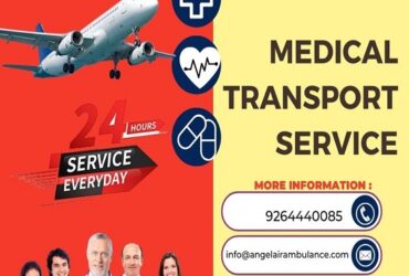 Utilize Credible Angel Air Ambulance Service in Bhagalpur at Budget-friendly