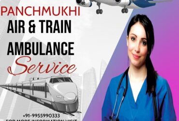 Avail Panchmukhi Train Ambulance Service in Guwahati for State-of-the-art ICU Facilities