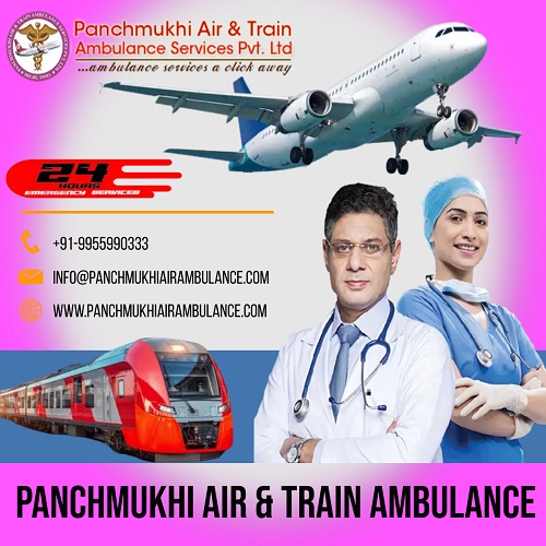 Choose Panchmukhi Air and Train Ambulance Services in Chennai which has a State-of-the-art ICU Setup