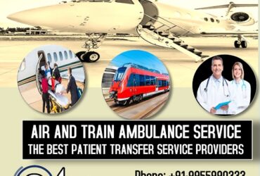 Get Panchmukhi Train Ambulance Service in Dibrugarh for the Life-saving Patient journey