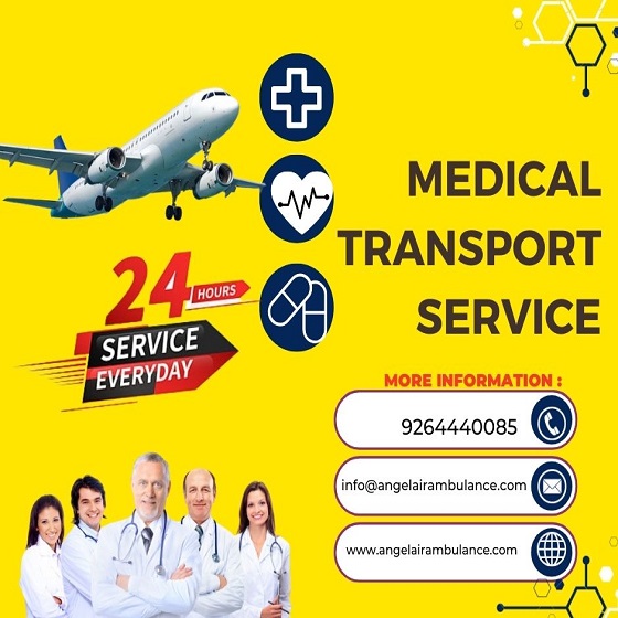 Pick Angel Air Ambulance Service in Allahabad with No- ICU Setup