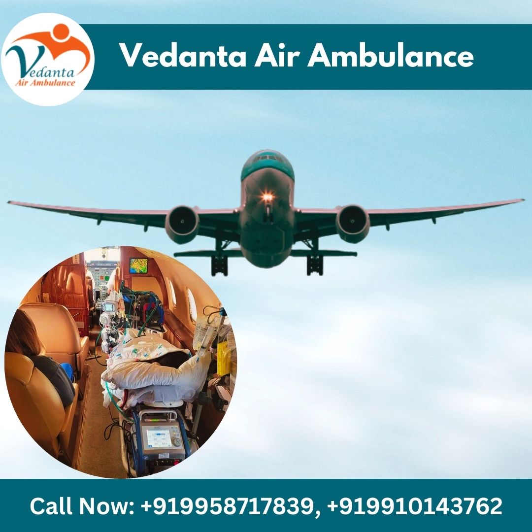 Use Vedanta Air Ambulance Service in Bhopal for the Fastest Patient Transfer