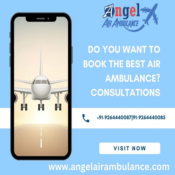 Angel Air Ambulance Service in Varanasi Never Troubles Patients During the Journey