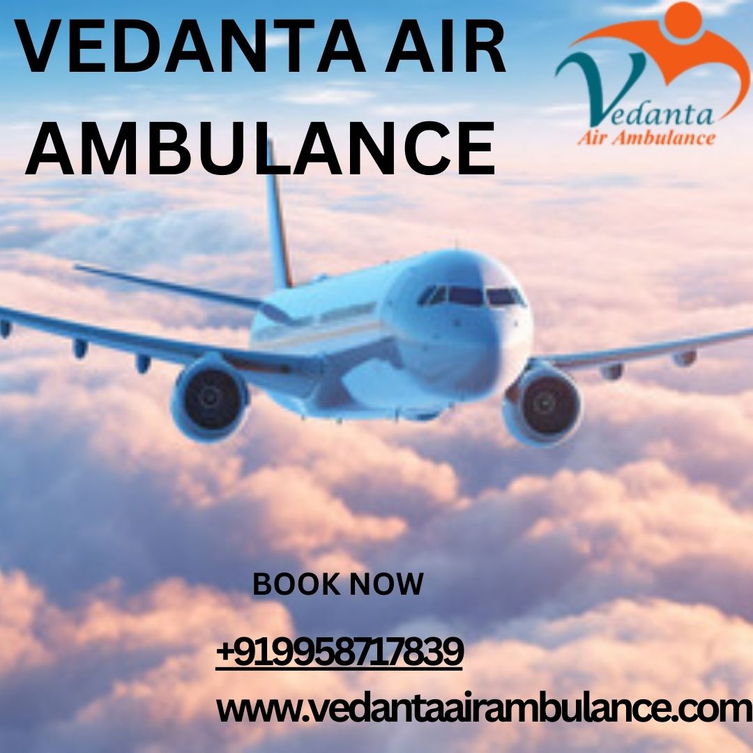 Vedanta Air Ambulance service in Surat Soaring to save lives
