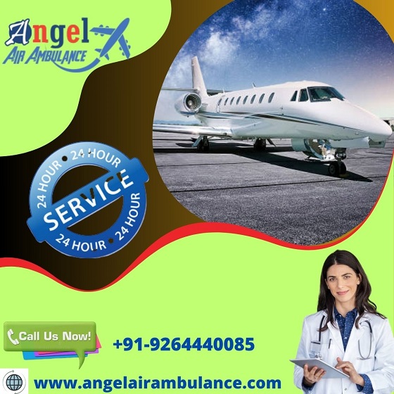 Book Trouble-free Angel Air Ambulance Service in Mumbai with ICU Setup