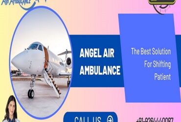 Utilize Splendid Angel Air Ambulance Service in Gorakhpur with ICU Setup