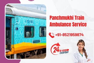 Hire Reliable Ventilator Setup by Panchmukhi Train Ambulance Service in Guwahati