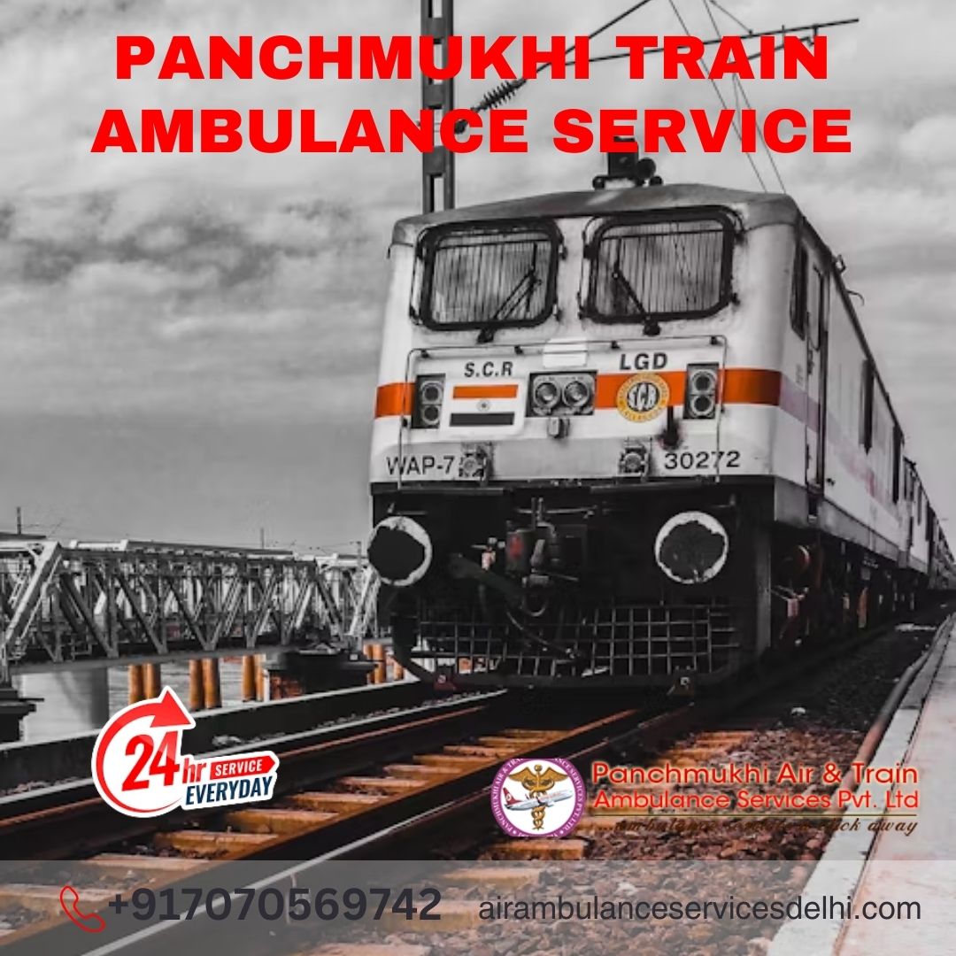 Use the best ICU Setup by Panchmukhi Train Ambulance Service in Patna